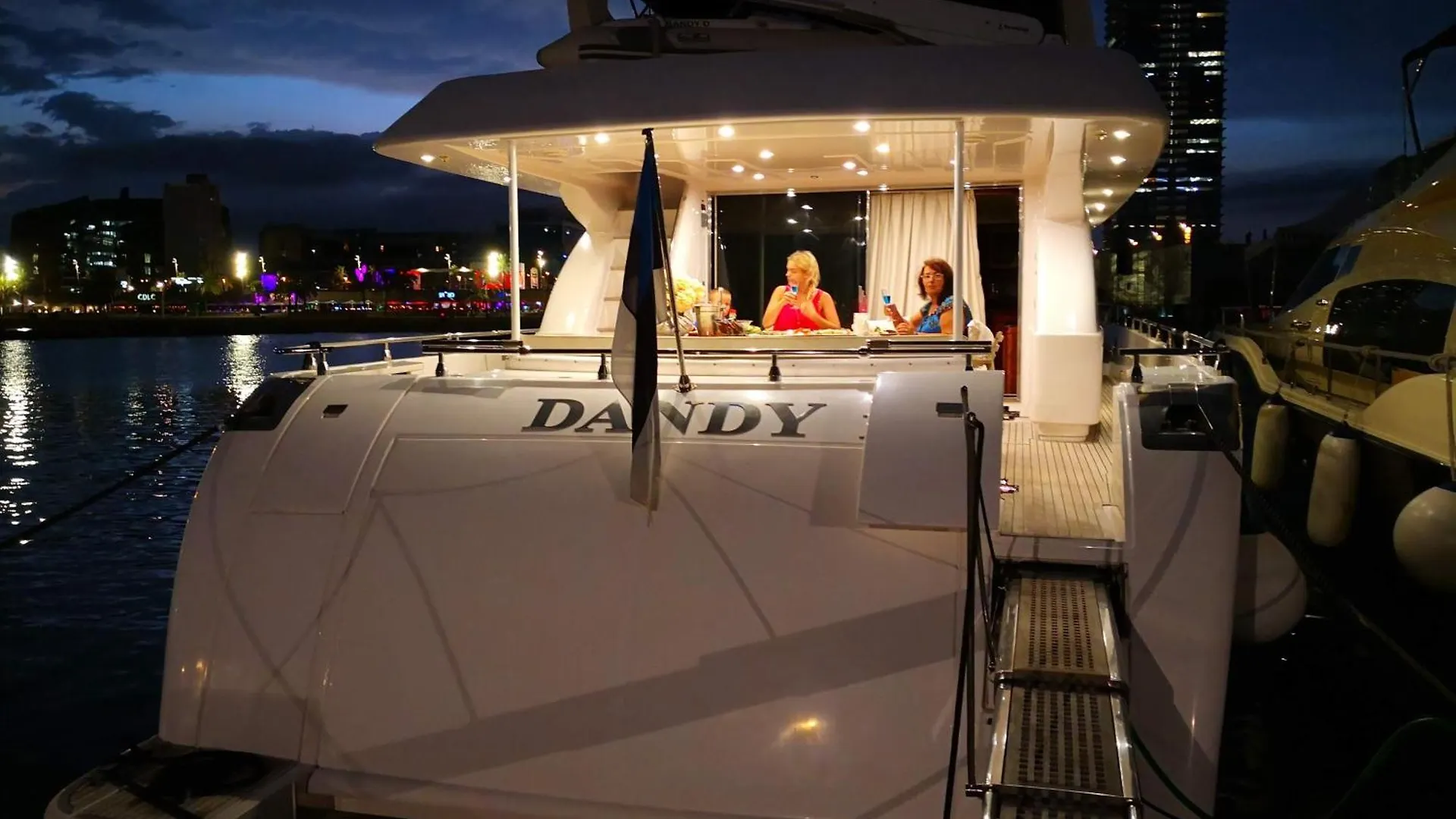 Beautiful Motor Yacht Barcelona Hotel